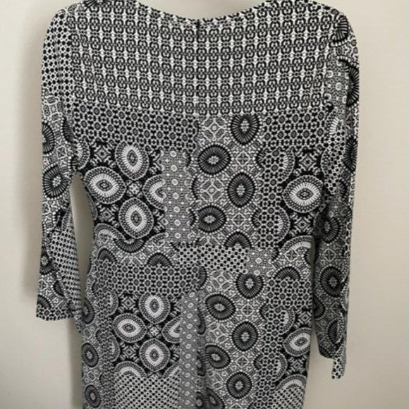 ZARA | Geometric Trafaluc Dress - Picture 3 of 4